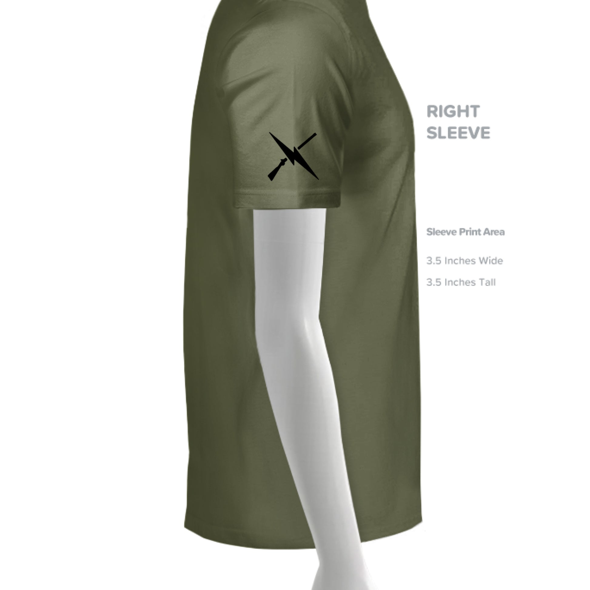 MILITARY GREEN - SLEEVE_RIGHT