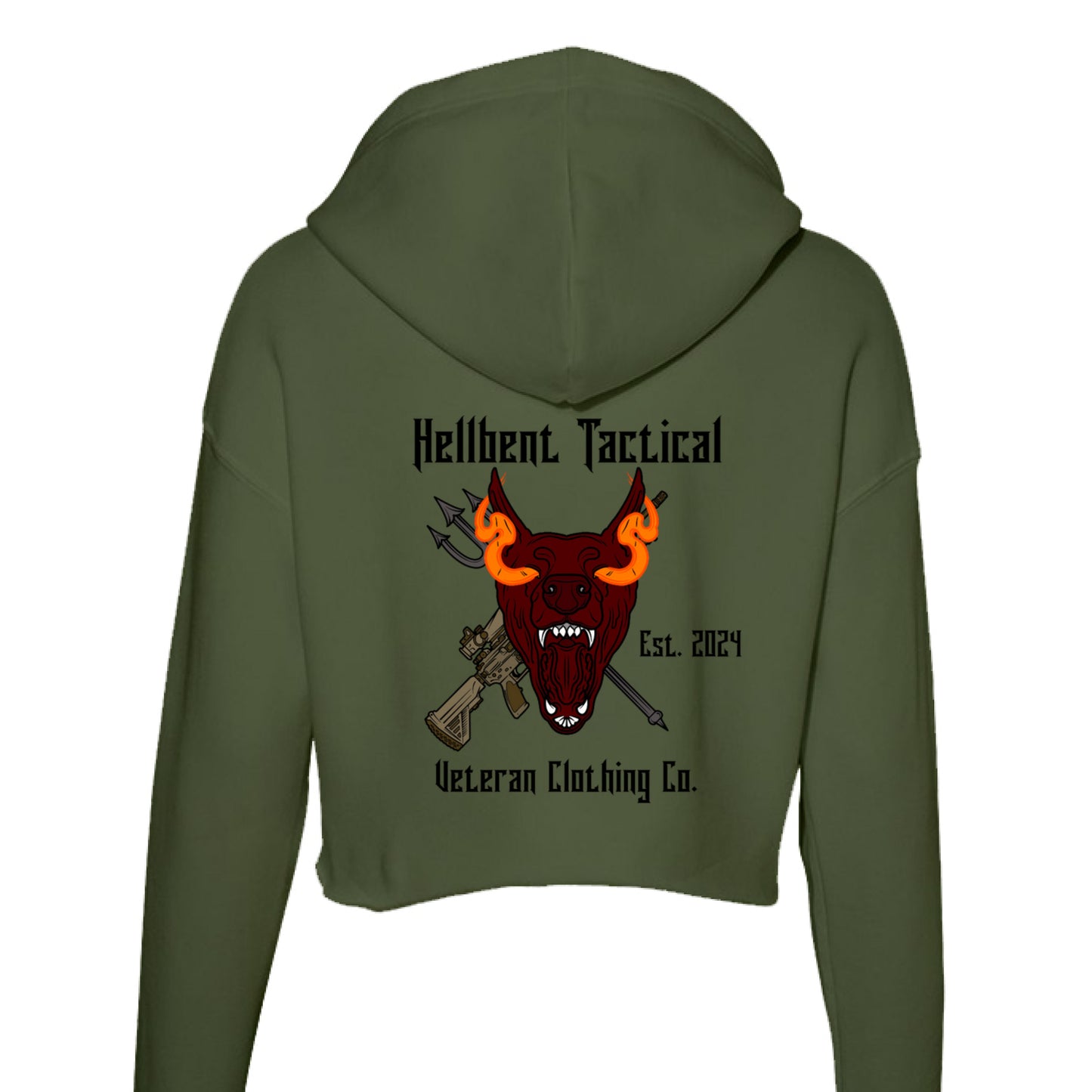 MILITARY GREEN - BACK