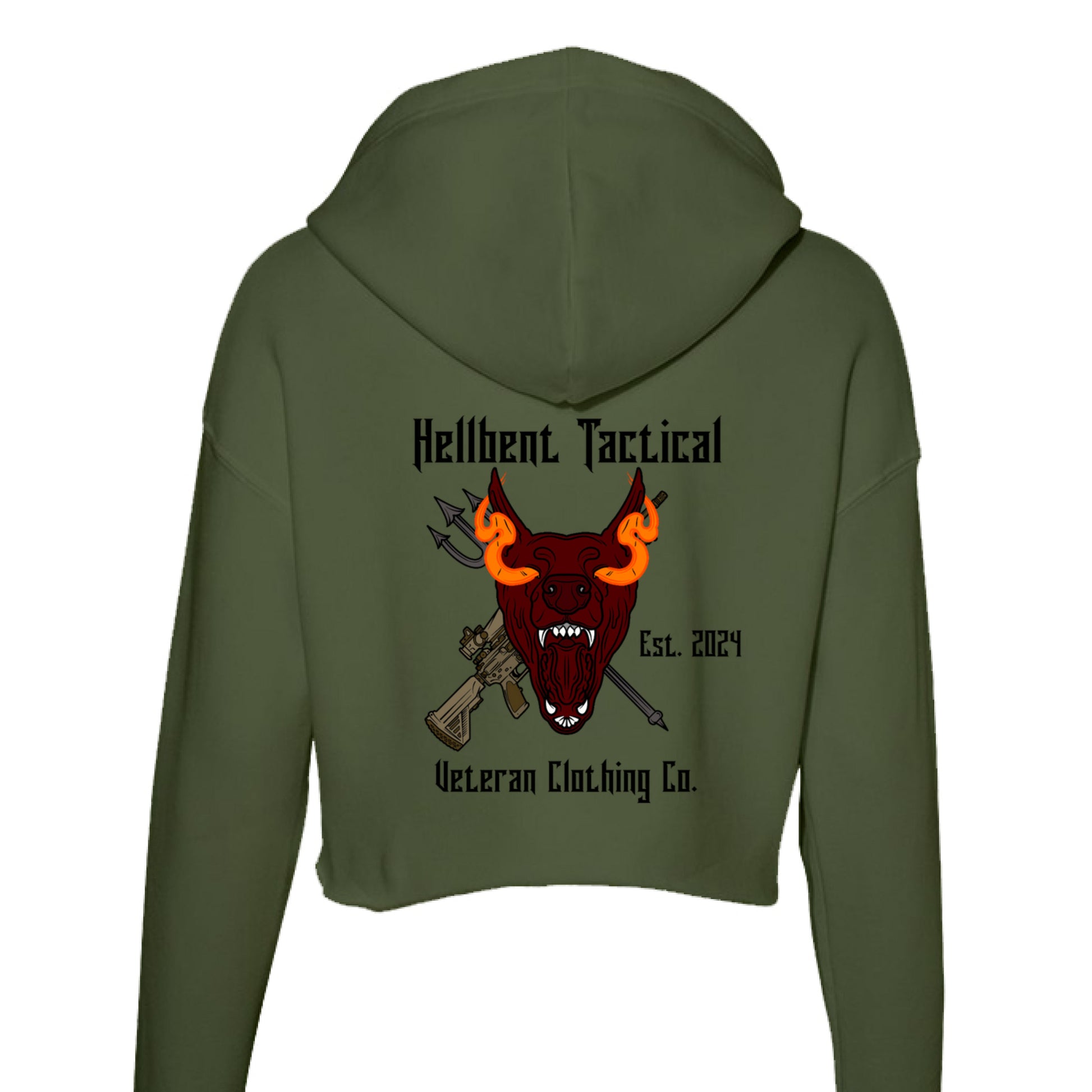 MILITARY GREEN - BACK
