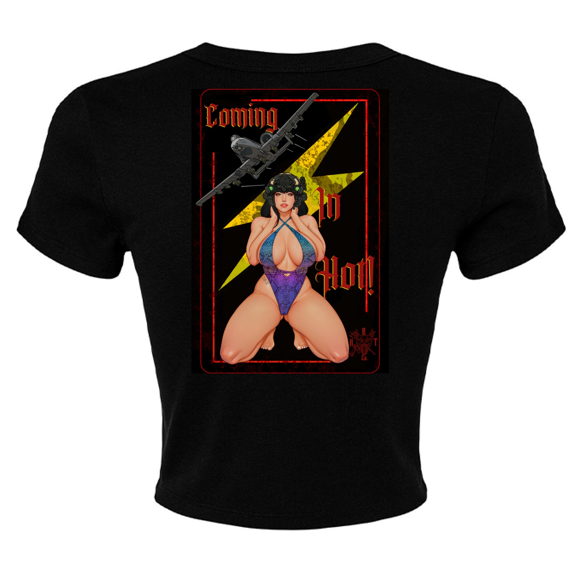 SOLID BLK BLEND - BACK